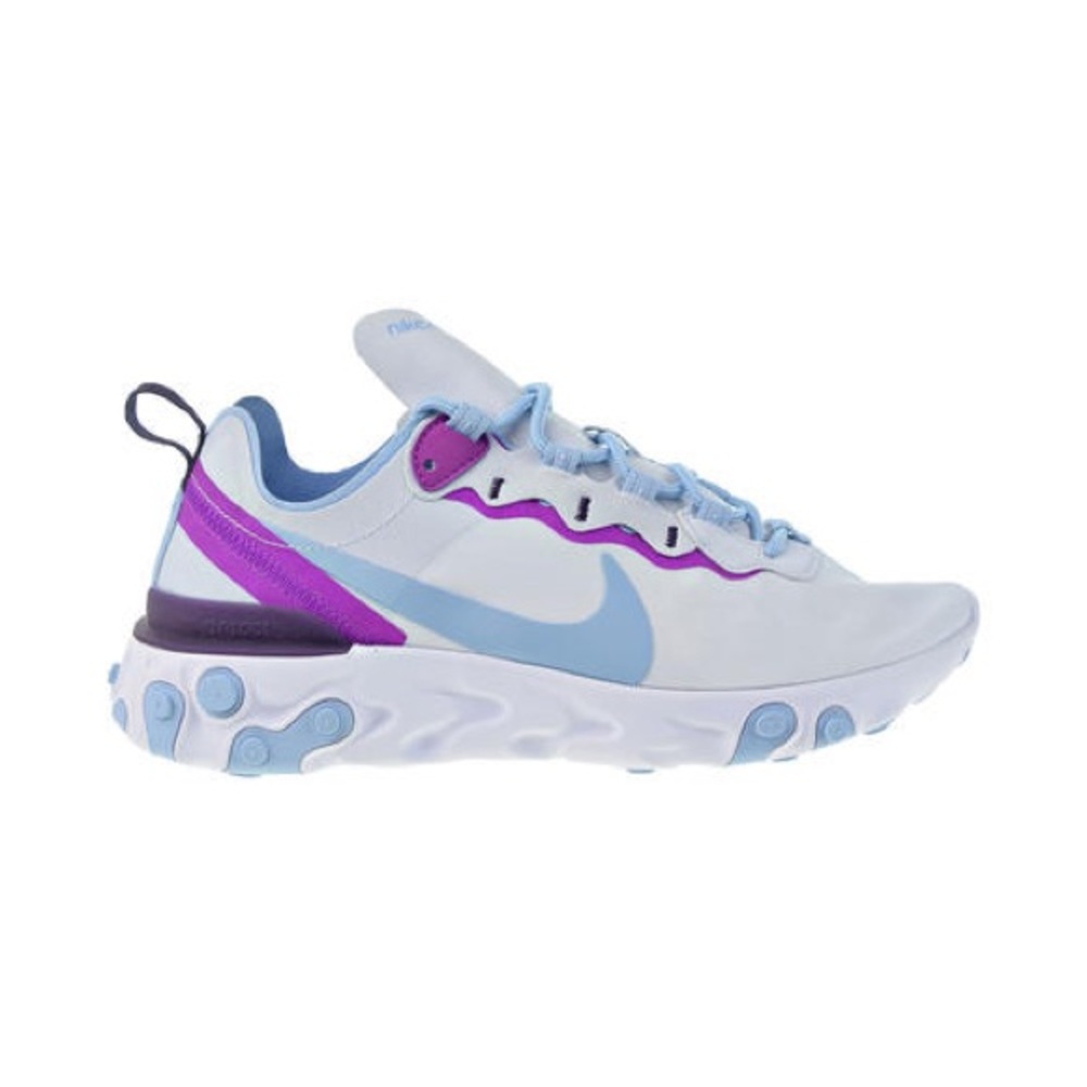 Womens Nike React Element 55 Grey/Blue size 6.5